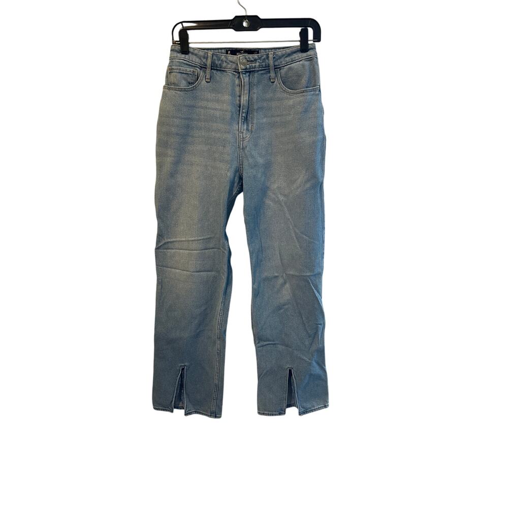 ⭐️ Women’s Hollister High Rise Dad Jeans Front Slit Size 5R